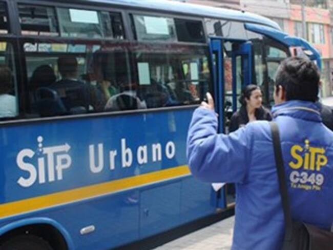 Bus SITP. El Tiempo