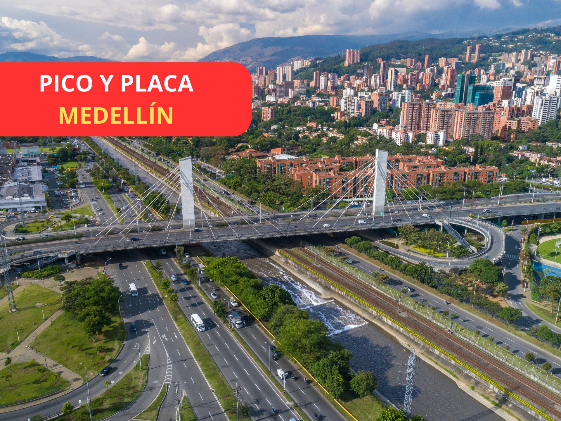 Vista de la ciudad de Medellín, Colombia (Getty Images)