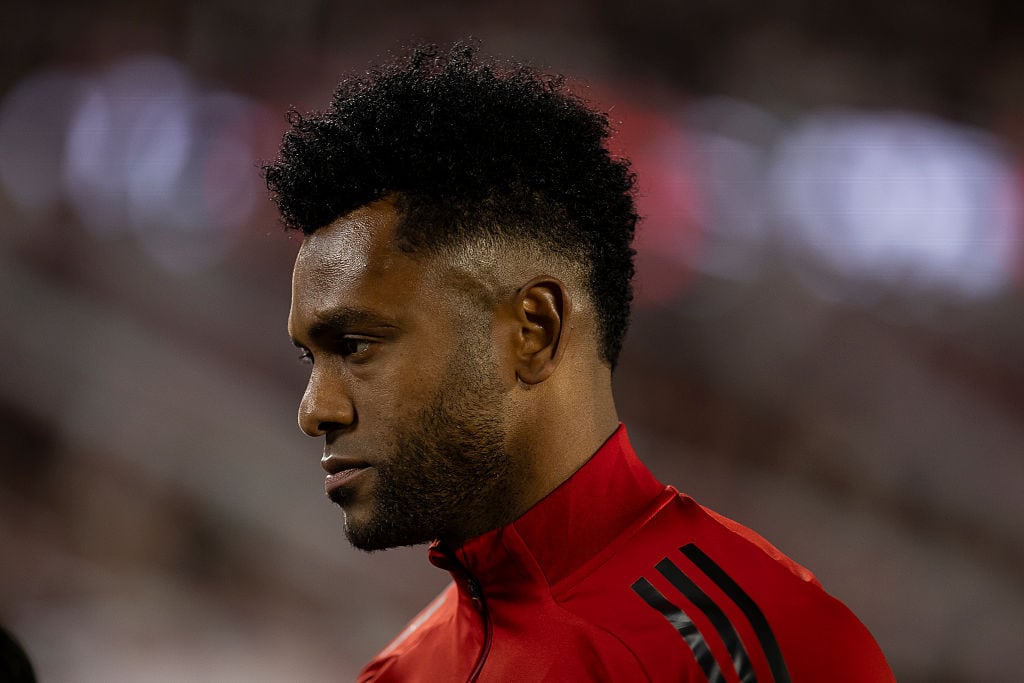 Miguel Ángel Borja confesó que podría regresar a por lo menos dos equipos grandes de Liga Colombiana. (Photo by Manuel Cortina/SOPA Images/LightRocket via Getty Images)