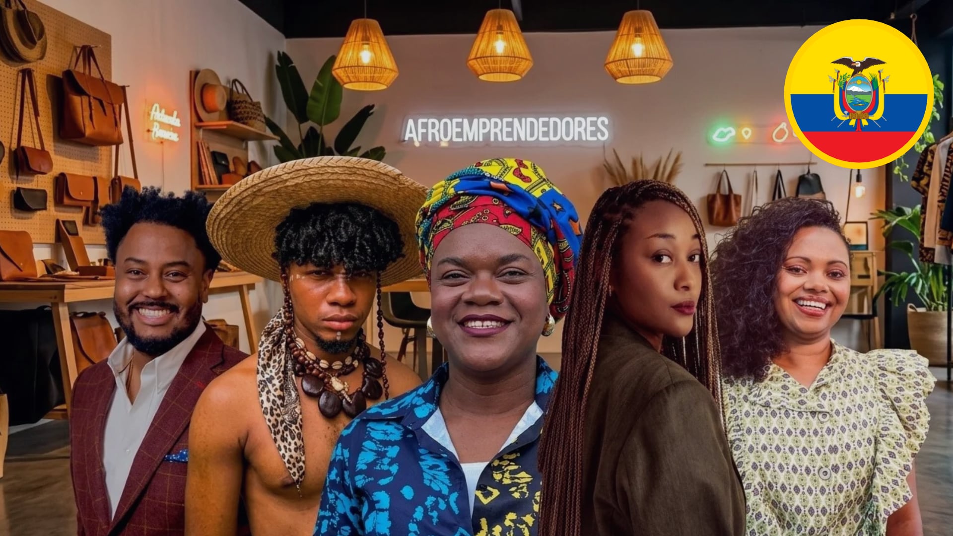 Afro emprendimientos de Ecuador reunidos para dialogar sobre los retos que trae estas formas de economía