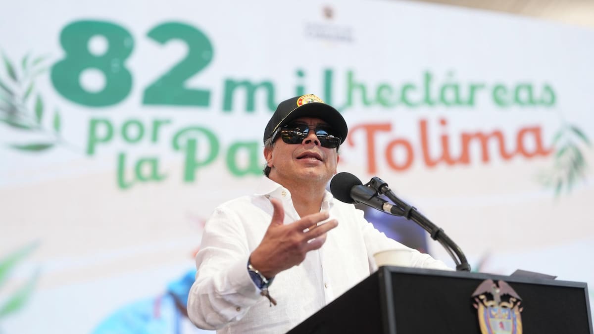 Denuncian que llevaron mineros foráneos a evento de Petro para abuchear a la gobernadora del Tolima