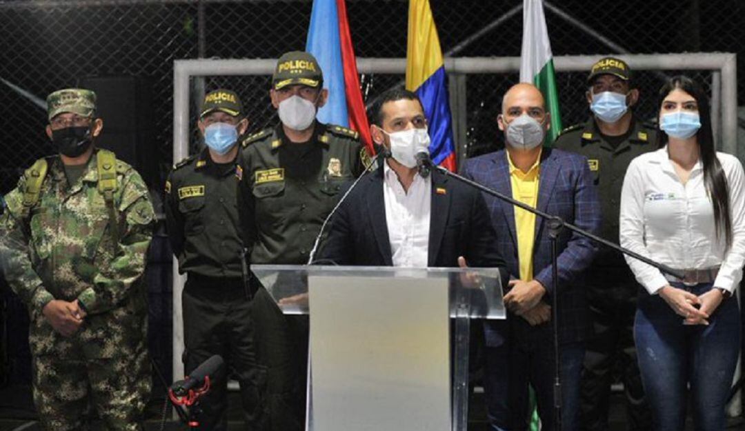 Ministro del Interior Daniel Palacios