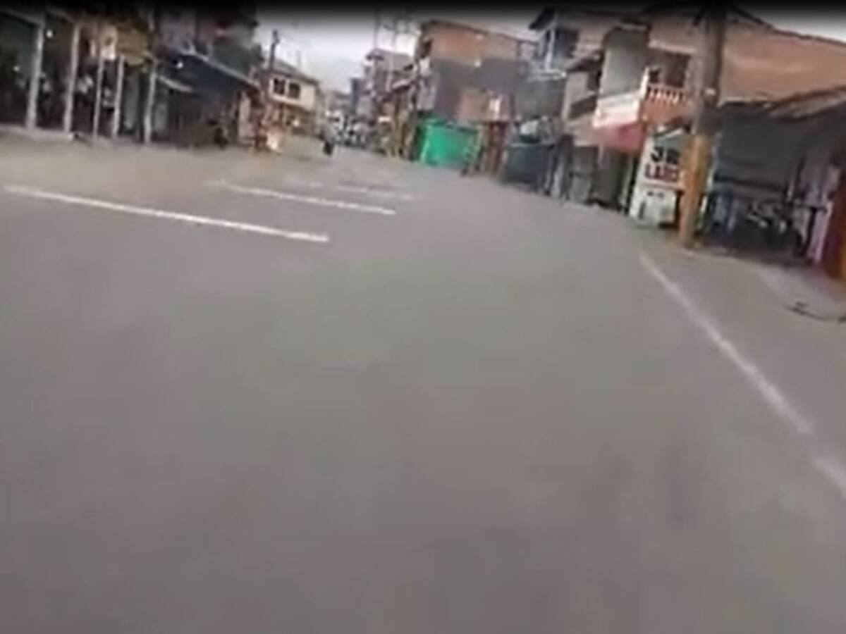 Desolador panorama en el Bajo Cauca de Antioquia por paro armado del Clan Úsuga