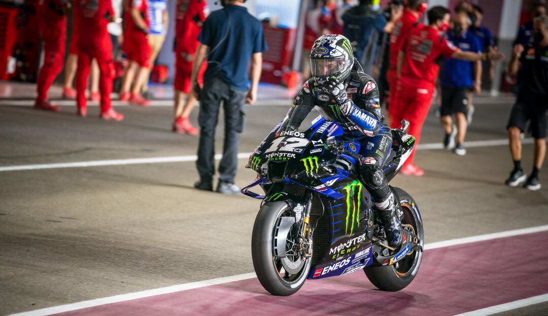 Maverick Viñales, vencedor del MotoGP de Catar