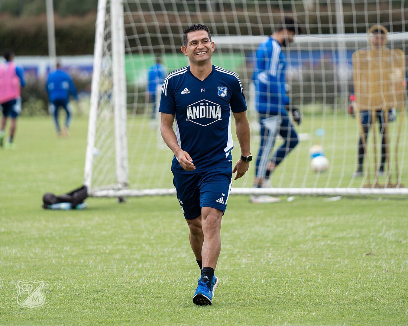 David Mackalister Silva, capitán de Millonarios / Twitter: @MillosFCOficial