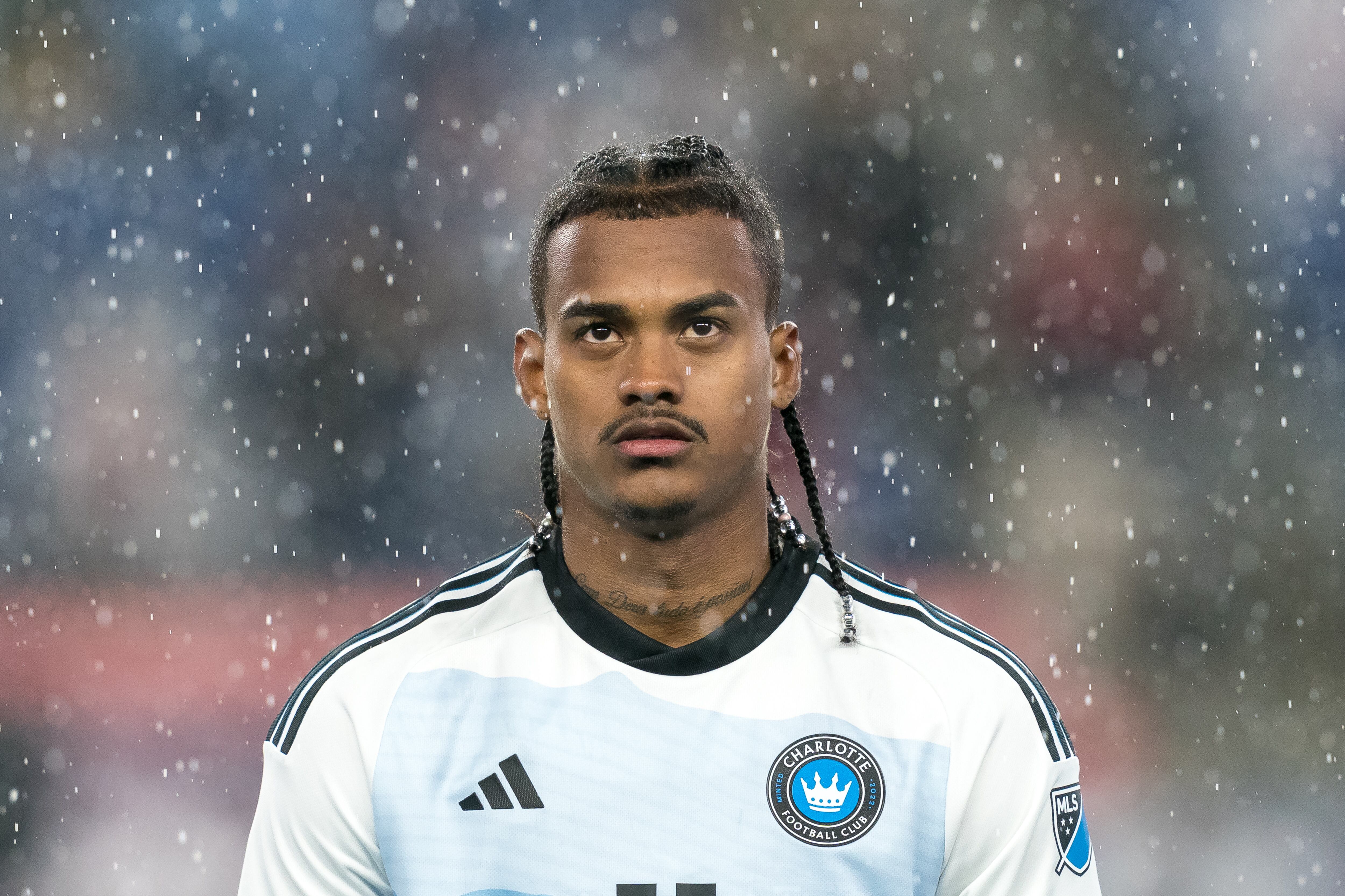 Kerwin Vargas, delantero del  Charlotte FC. (Photo by Andrew Katsampes/ISI Photos/Getty Images).