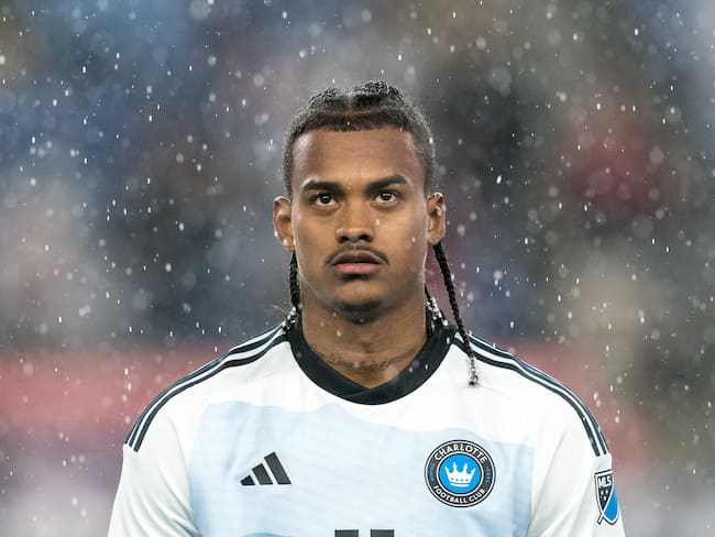 Kerwin Vargas, delantero del Charlotte FC. (Photo by Andrew Katsampes/ISI Photos/Getty Images).