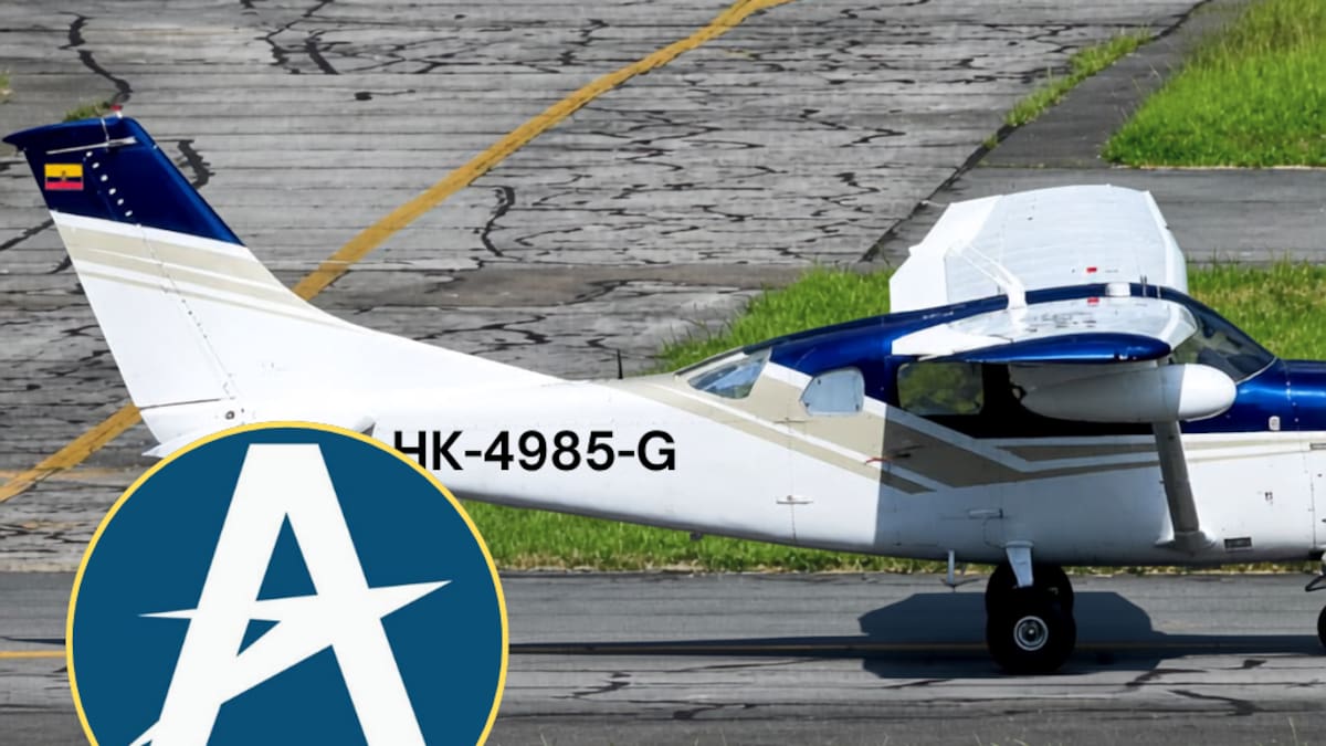 Aeronave con cinco personas a bordo pierde comunicación, ruta Condoto–Bogotá: búsqueda en Tadó,Chocó