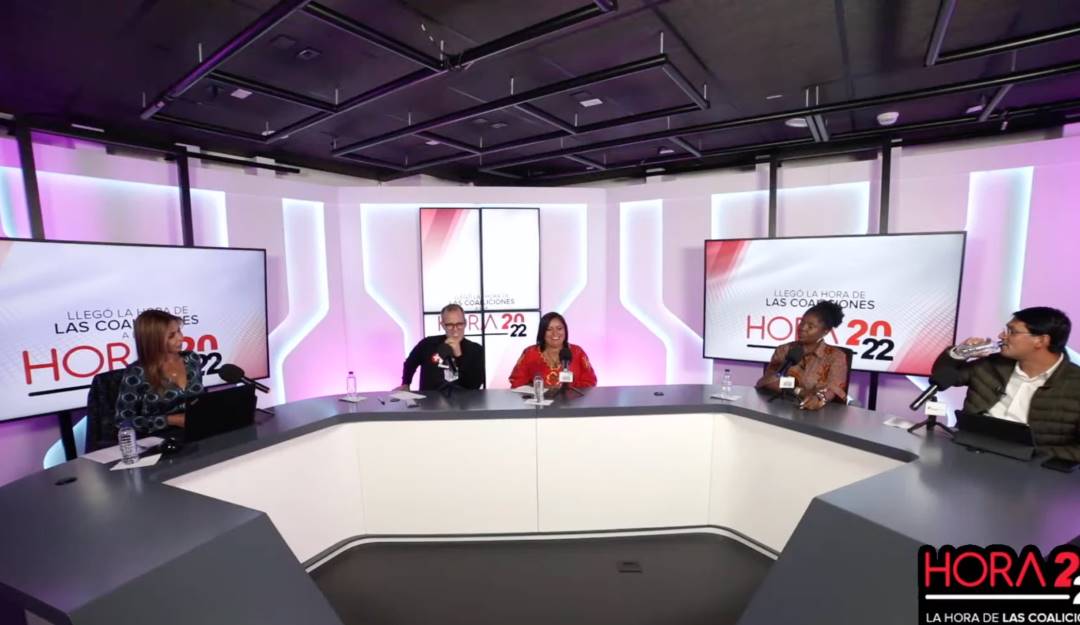 Integrantes del Pacto Histórico asistieron al debate de Coaliciones de Caracol Radio