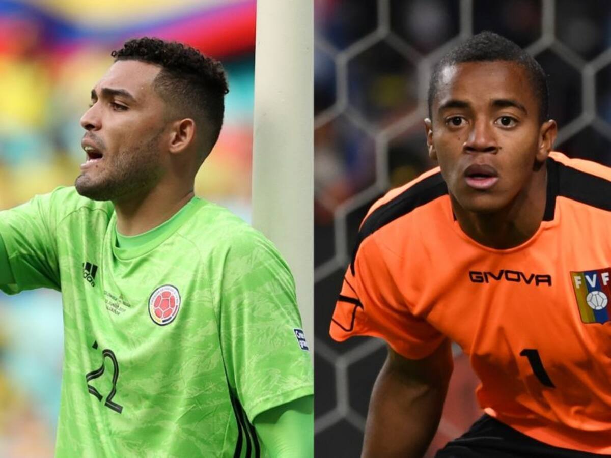 Montero vs. Faríñez: Duelo de juventud en los arcos de Colombia y Venezuela