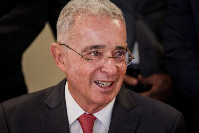 Álvaro Uribe, expresidente de Colombia. Foto: Colprensa