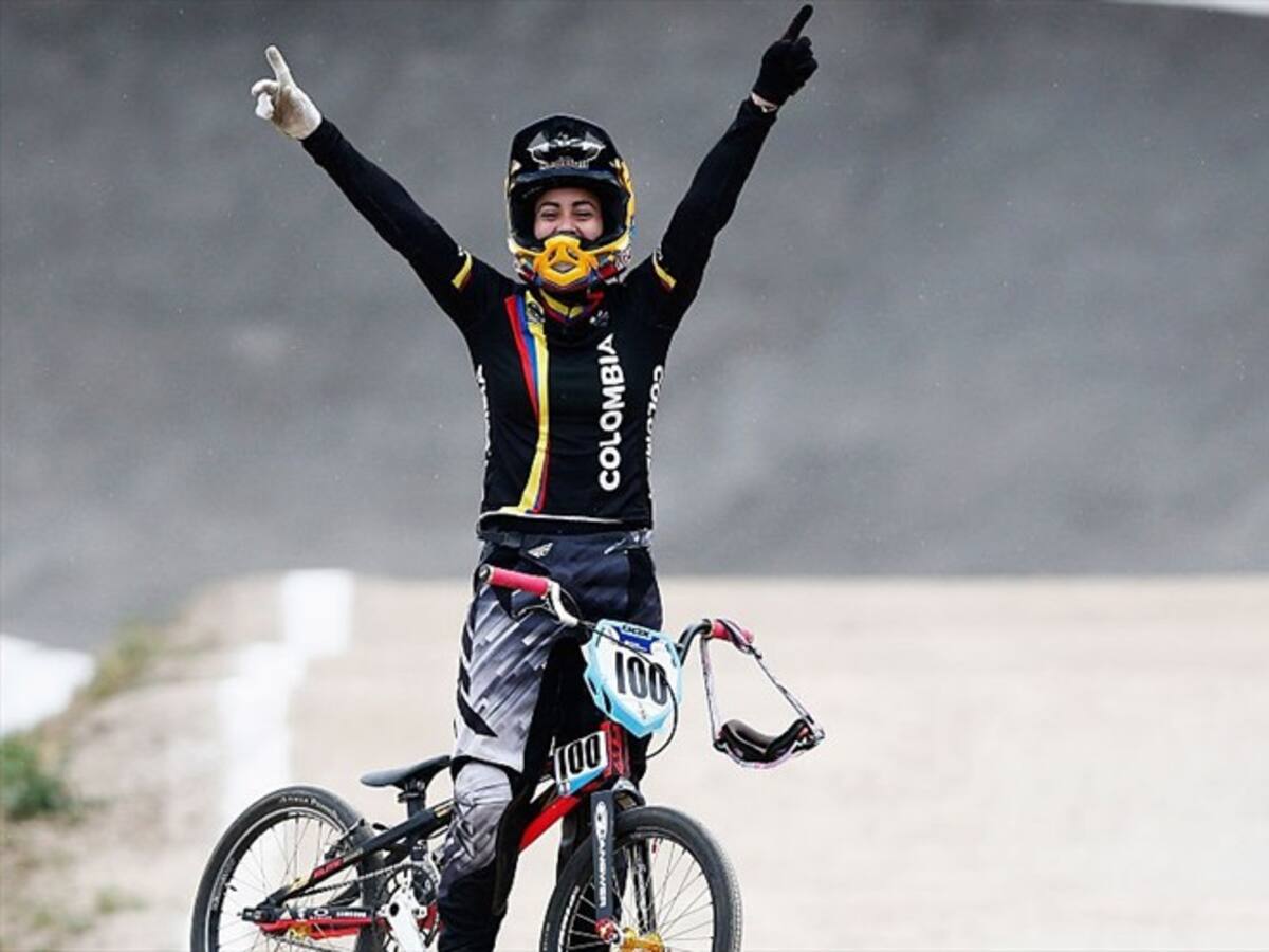 Mariana Pajón gana la quinta válida de la Copa del Mundo de BMX, en Argentina