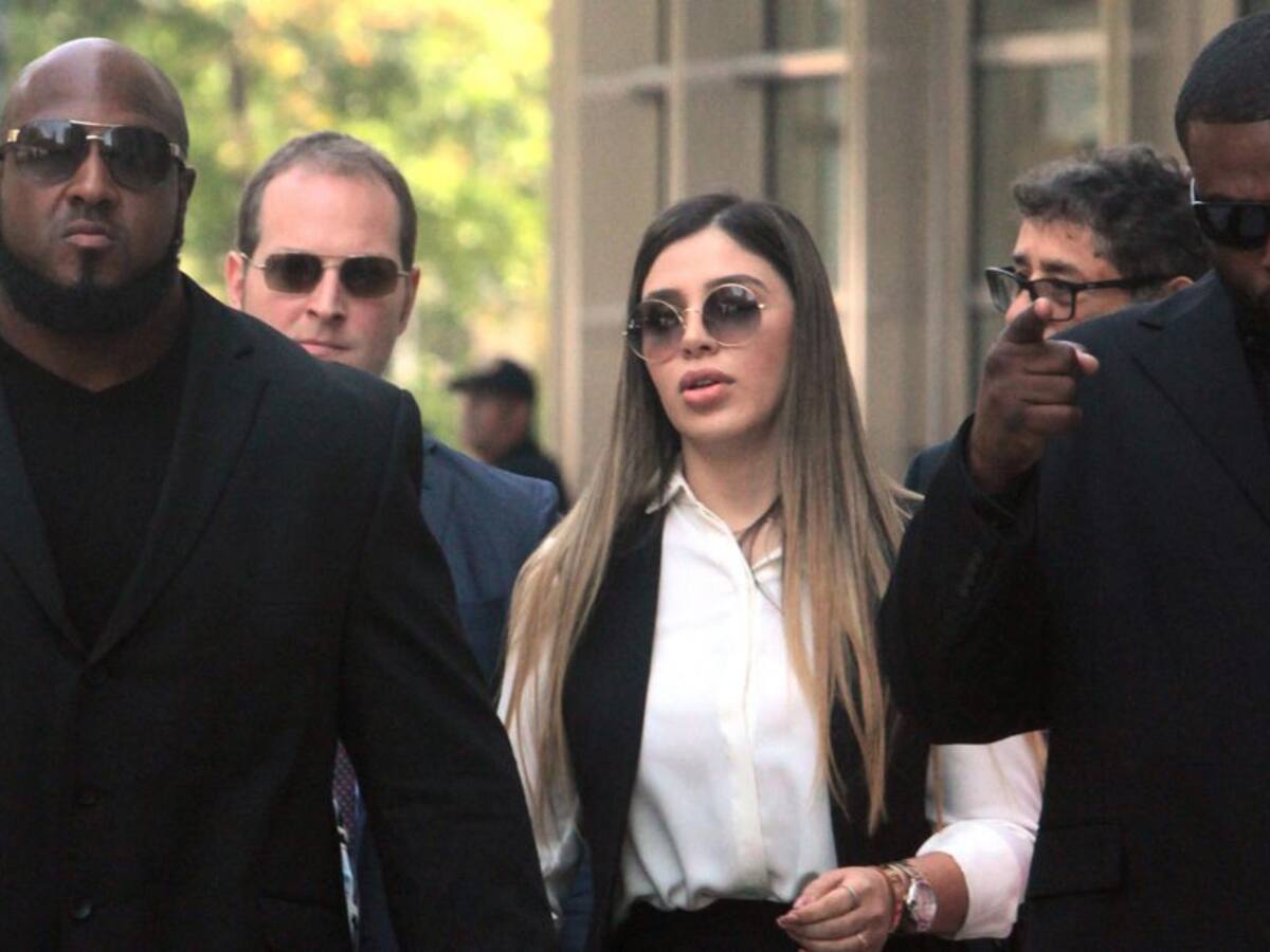 Esposa de 'El Chapo' Guzmán se declararía culpable en Estados Unidos