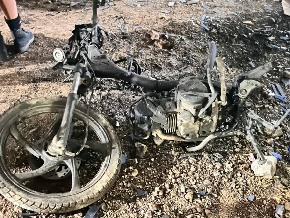 Atención: explotó moto-bomba en El Plateado, Cauca
