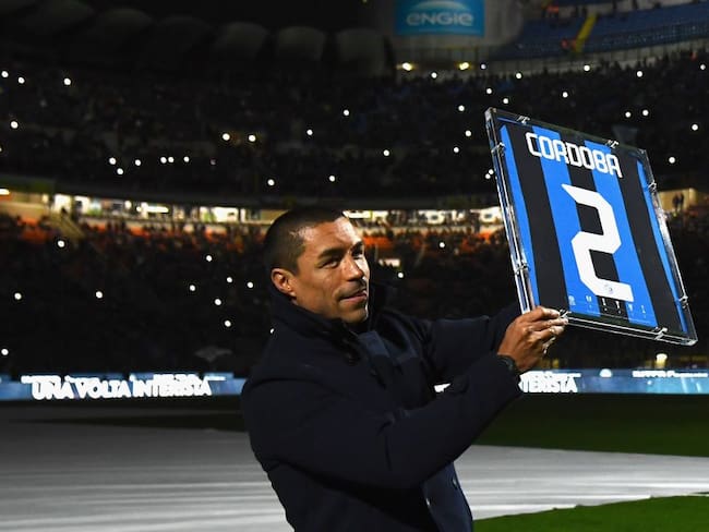 ¡Ídolo! Córdoba volvió a San Siro y fue homenajeado por el Inter de Milán