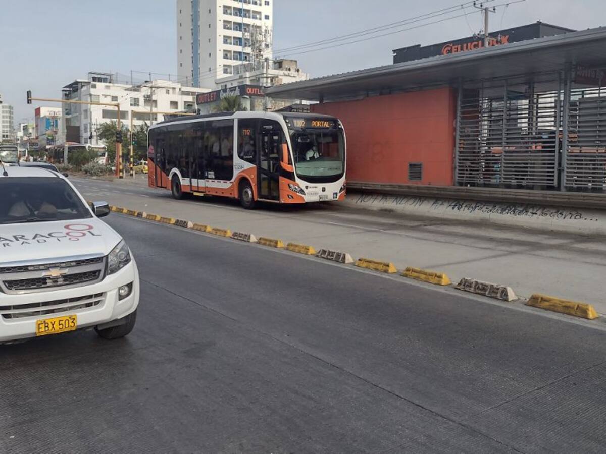 Disminución de ingresos de Transcaribe alcanza los $79 mil millones