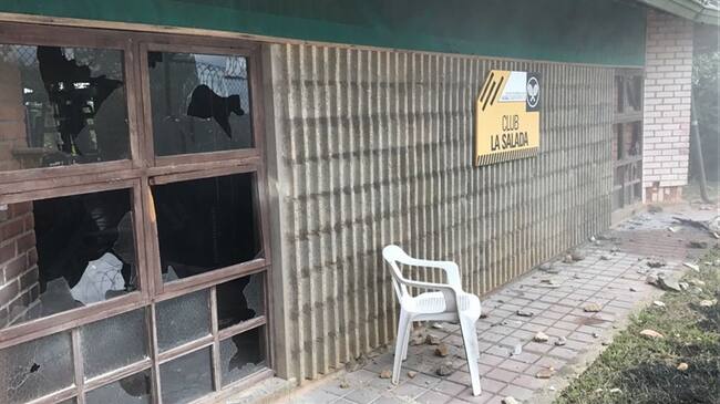 Autoridades investigan homicidio de joven en Segovia, cerca de una concentración minera. Foto: Cortesía Gran Colombia Gold