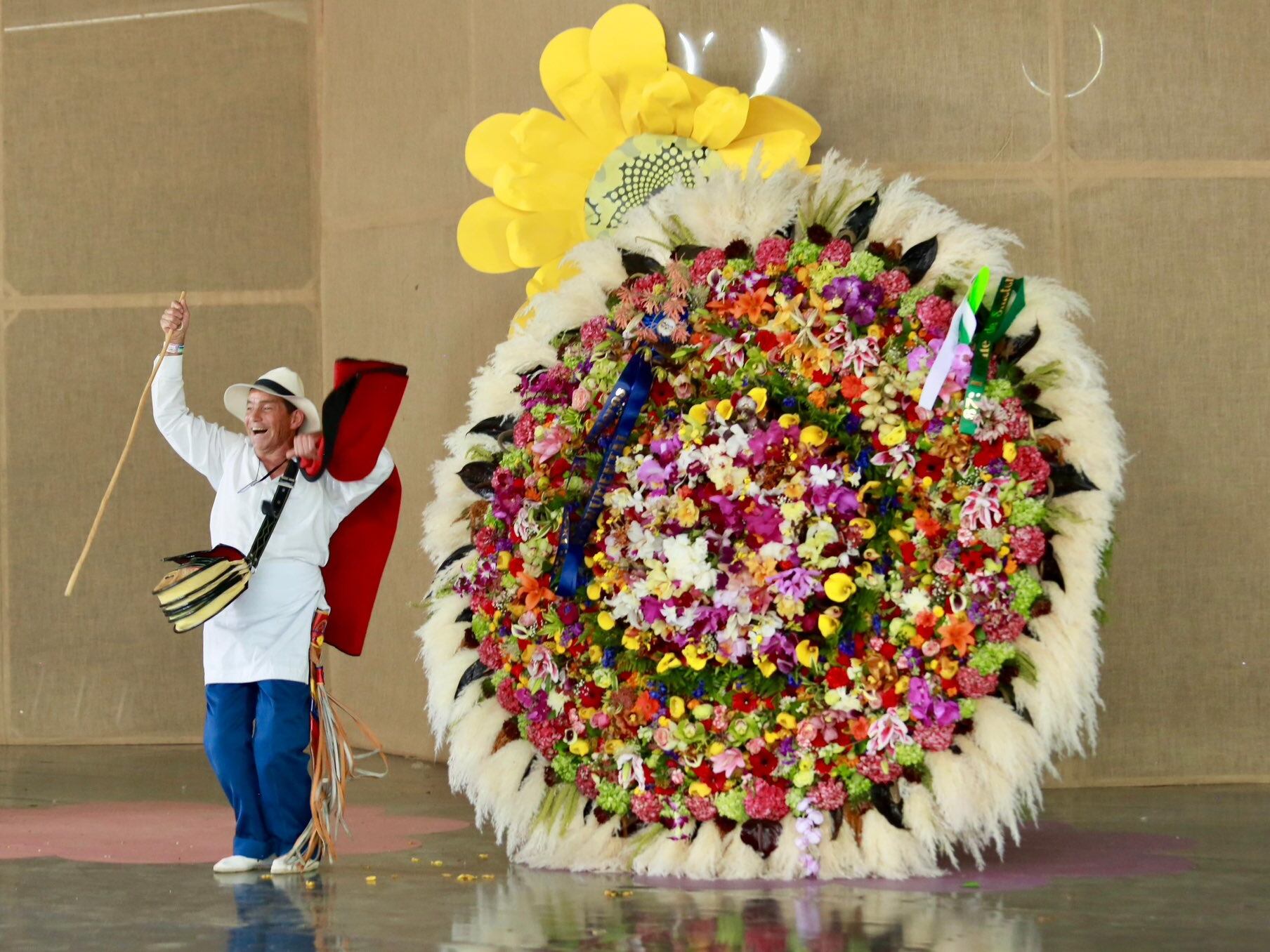 Juan Ernesto Ortiz Grajales, ganador absoluto del Desfile de Silleteros 2024