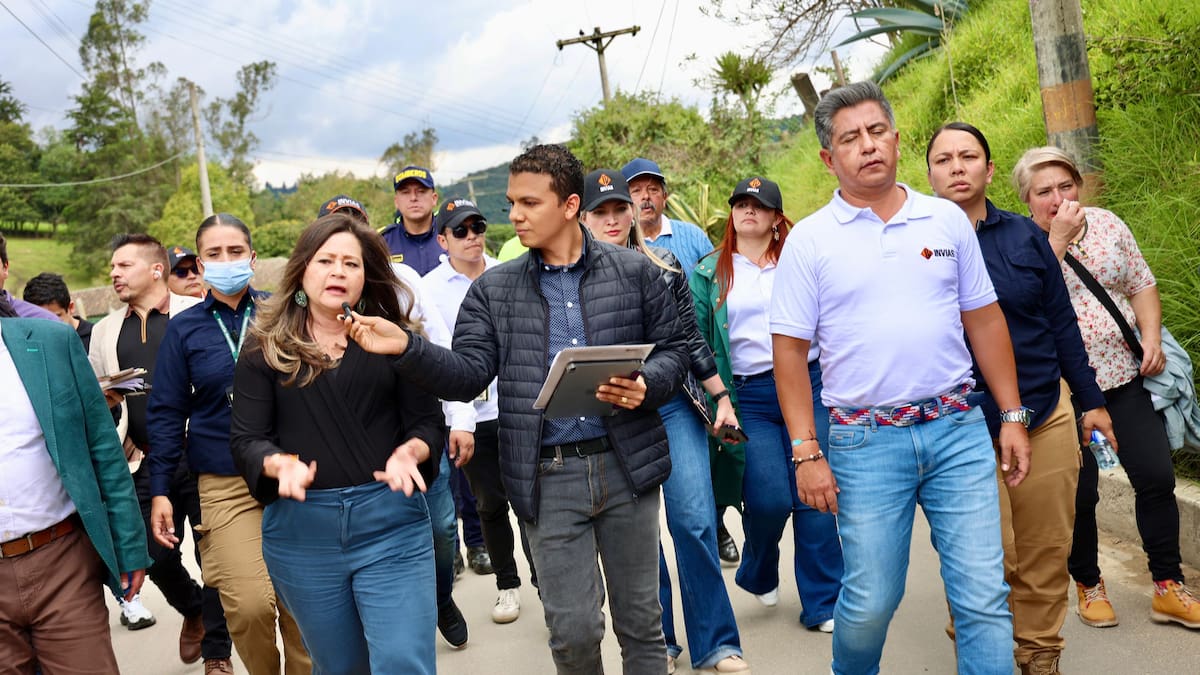 Gobierno entregó vía El Codito - El Triunfo en la Calera, Cundinamarca para mejorar la conectividad