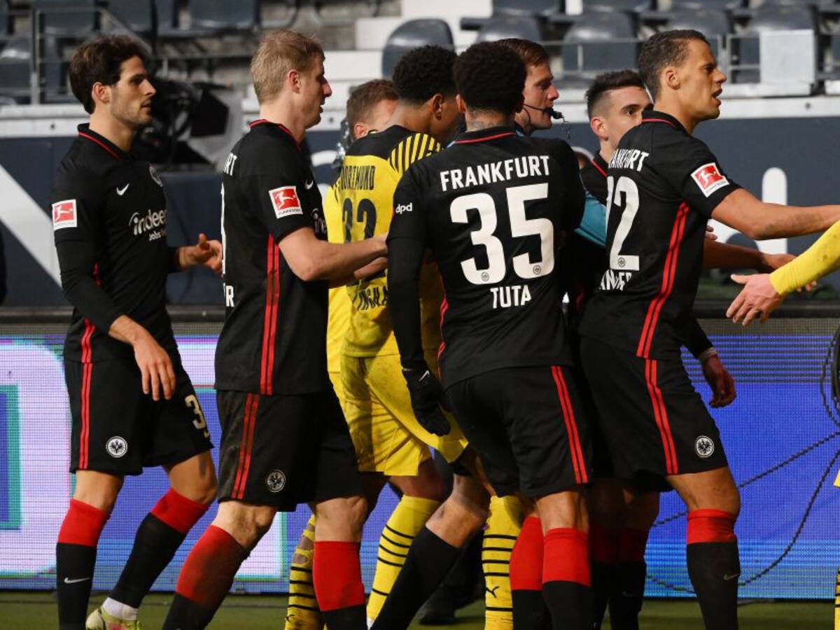 "¿Qué te pasa, hermano?", el choque de Haaland y Borré en la Bundesliga