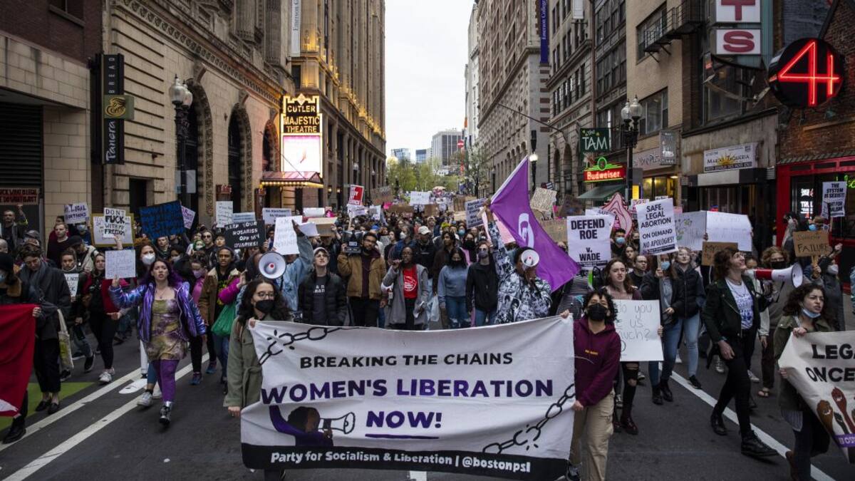 Multitudinarias protestas en EE.UU. por posible anulación de ley de aborto