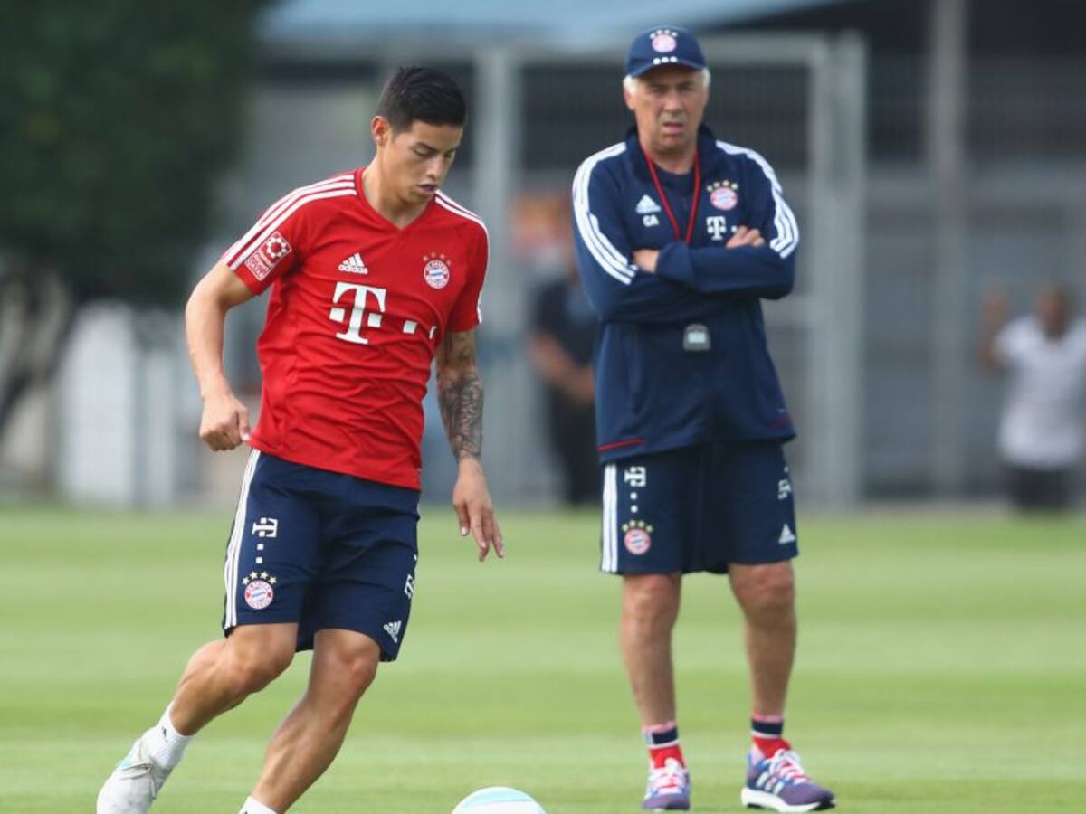 Los títulos que conquistó James con Ancelotti como su técnico