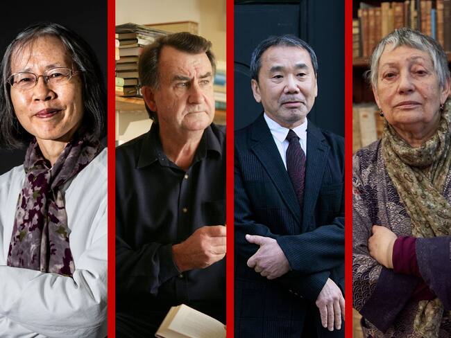 Escritores favoritos al Premio Nobel de Literatura 2023. Fotos: Getty Images.