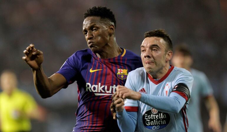 Yerry Mina (izquierda) 