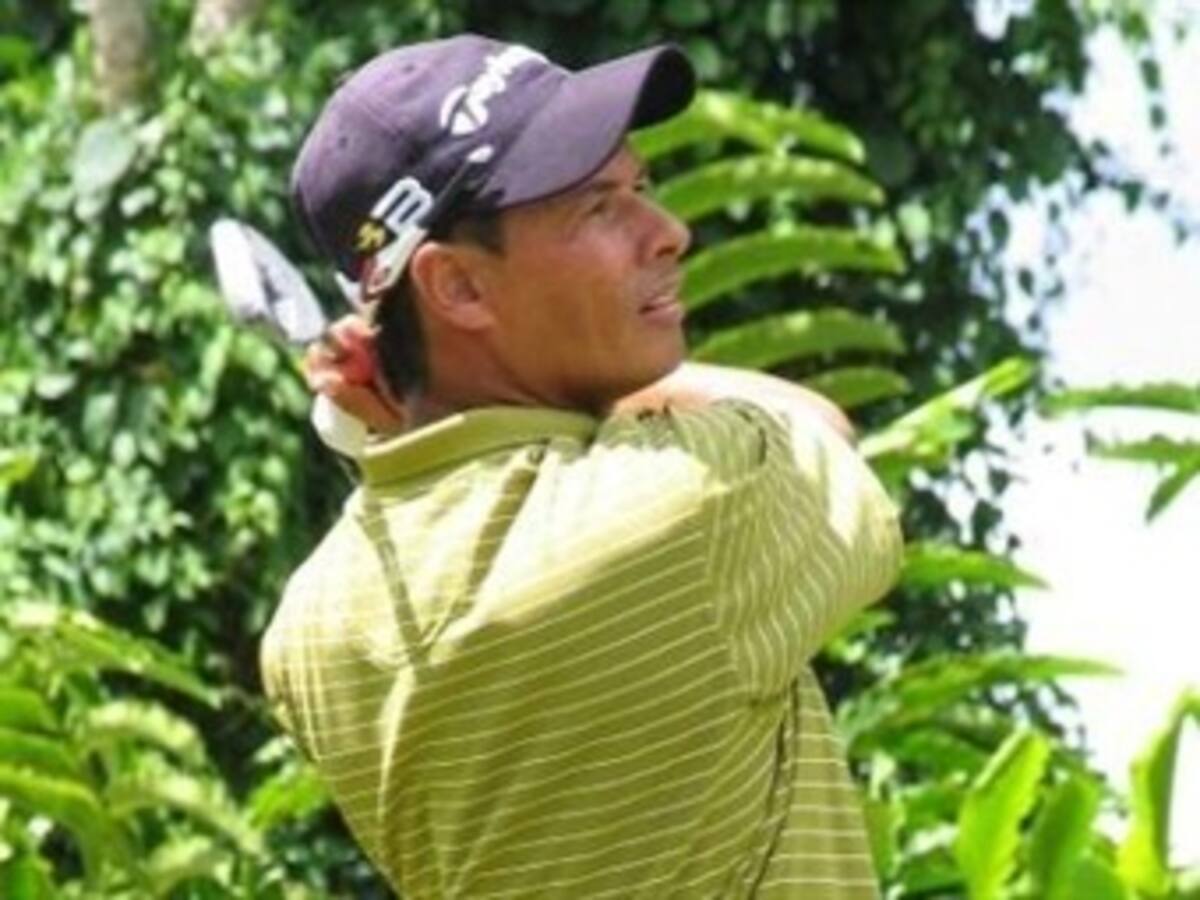 Jesús 'Estrellita' Amaya brilló en el Internacional de Golf en Medellín