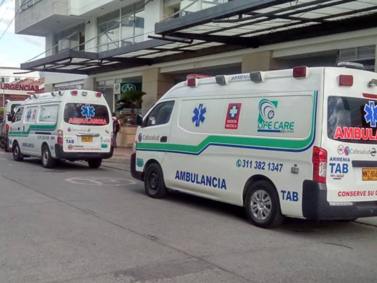 Guerra del centavo y del Soat entre operadores de ambulancias en Armenia