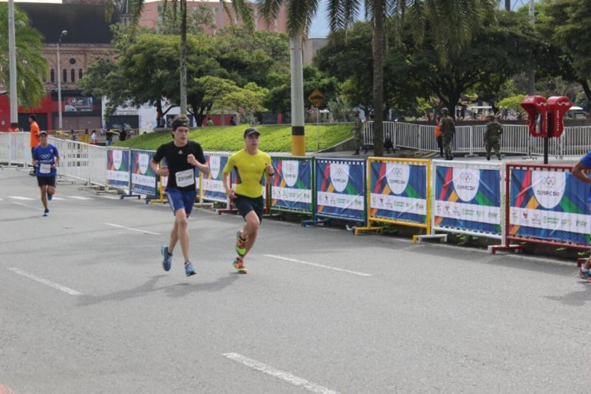 Para 2013, el Comité Olímpico colombiano concentró la celebración del Día Olímpico en Medellín