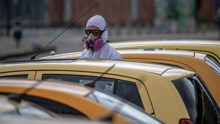 Gremio de taxistas se prepara para jornada de vacunación