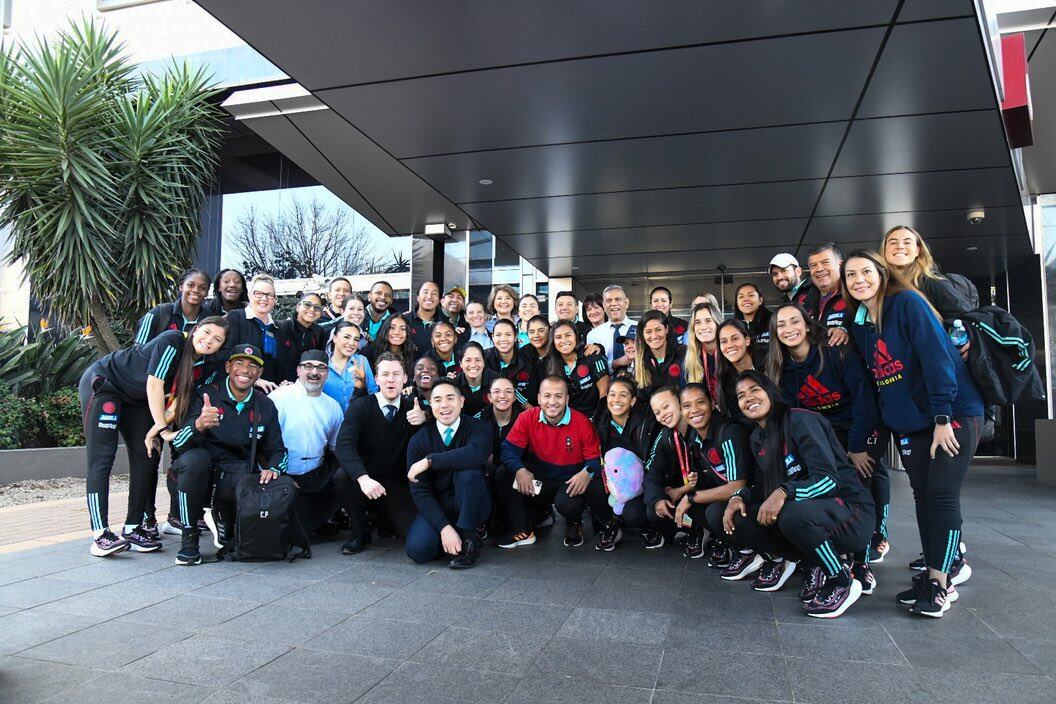 La Selección Colombia en Perth / FCF.