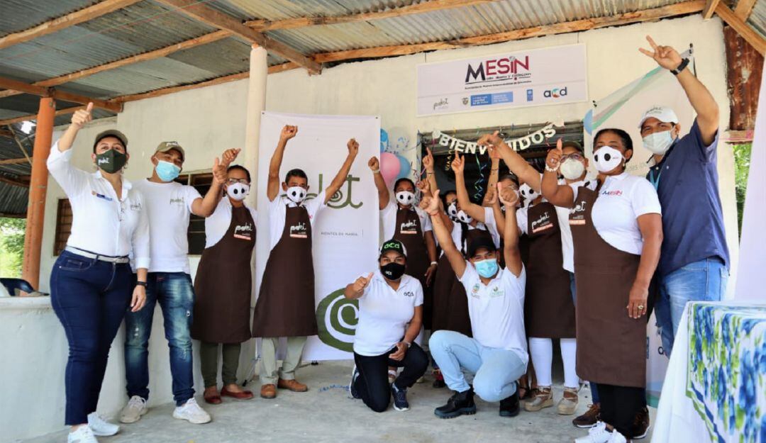 Habitantes del corregimiento de Sincelejito en Córdona, Bolívar, se capacitaron para emprender y mejorar su calidad de vida