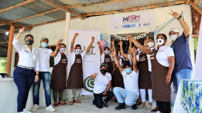 Habitantes del corregimiento de Sincelejito en Córdona, Bolívar, se capacitaron para emprender y mejorar su calidad de vida