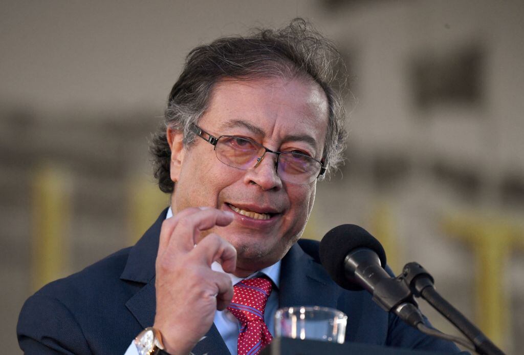 Presidente Gustavo Petro  (Photo by DANIEL MUNOZ/AFP via Getty Images)