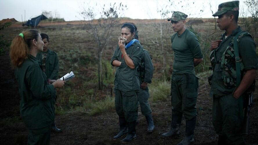 Décima Conferencia Nacional Guerrillera de las Farc E. Foto: Colprensa - Juan Páez