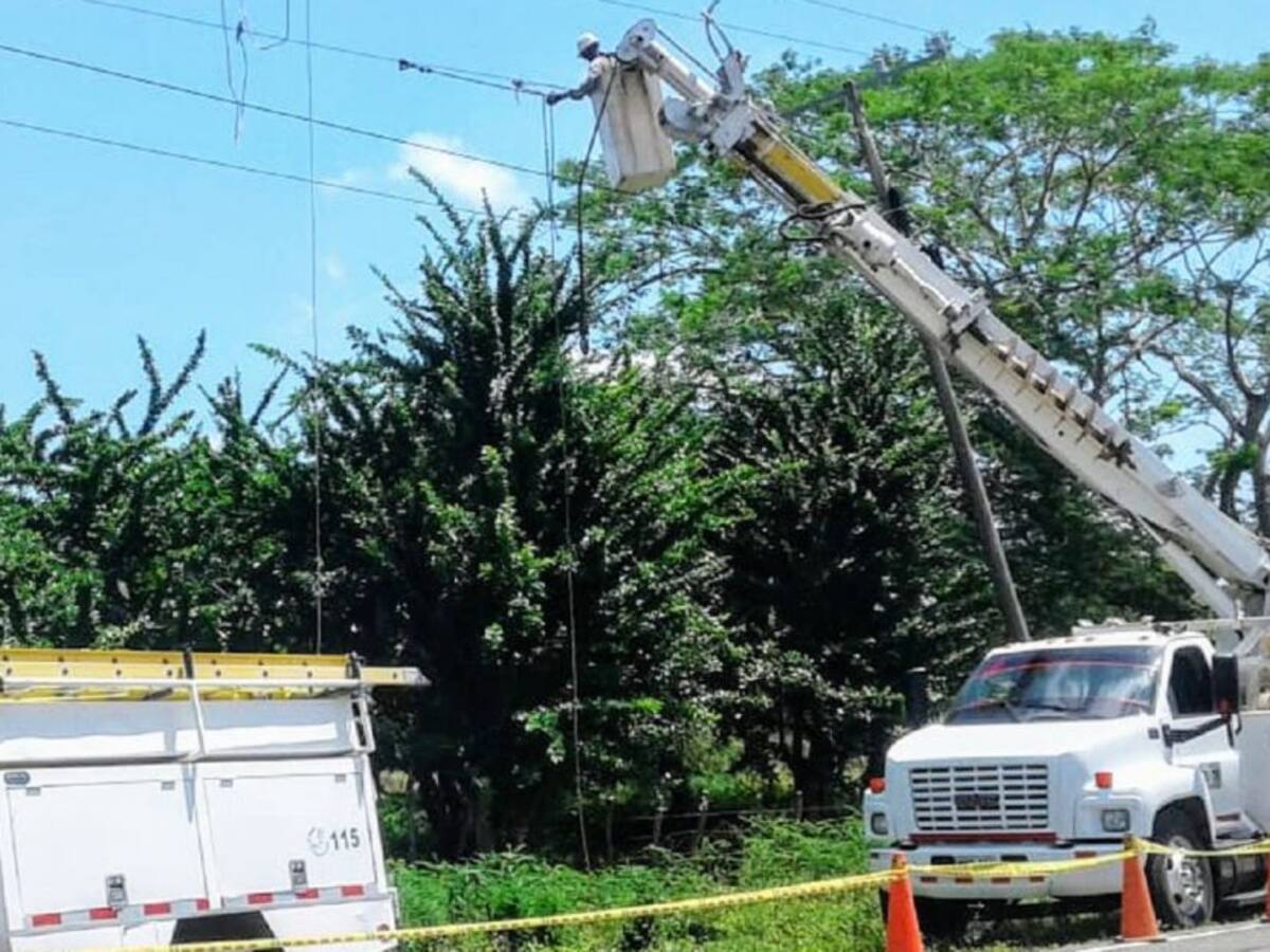 Zambrano y Córdoba- Bolívar sin luz el domingo por labores de Electricaribe