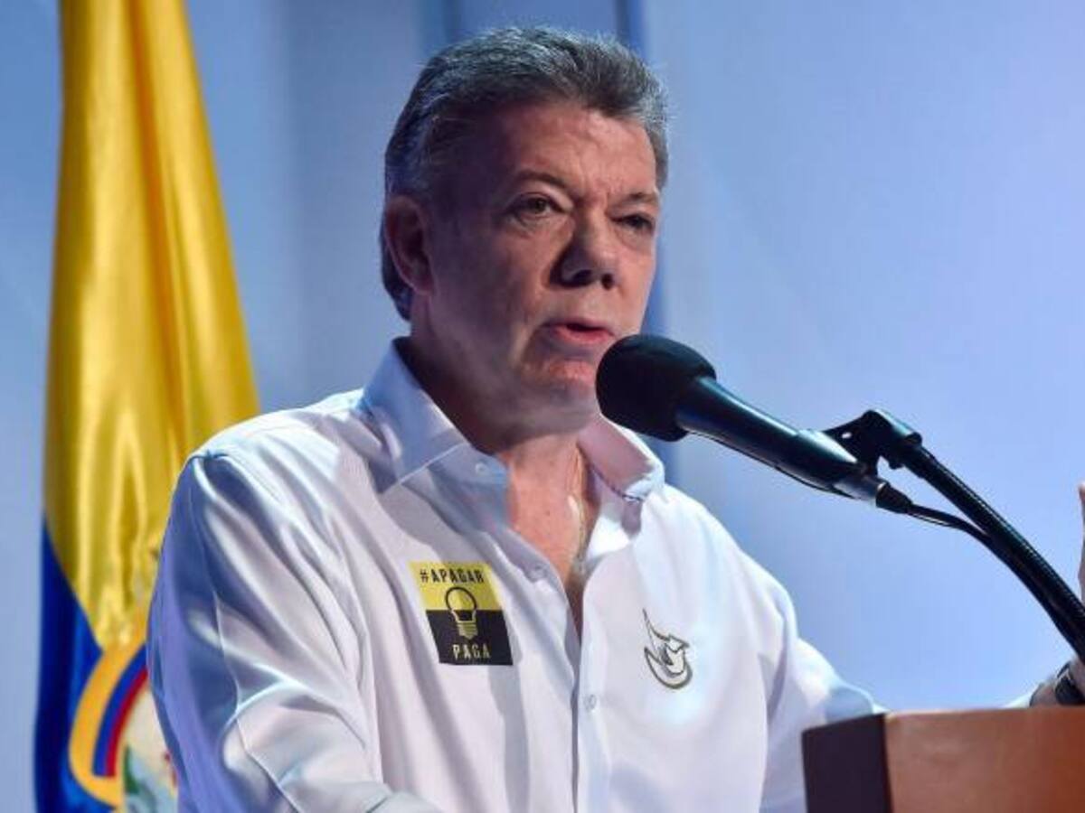 La soberanía la defenderemos hasta la muerte: Santos en San Andrés