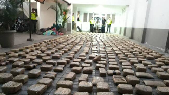 Marihuana incautada en el Tolima