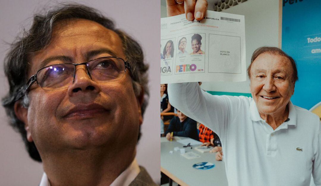 Gustavo Petro y Rodolfo Hernández