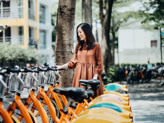 Imagen de referencia a bicicletas compartidas/ Getty Images