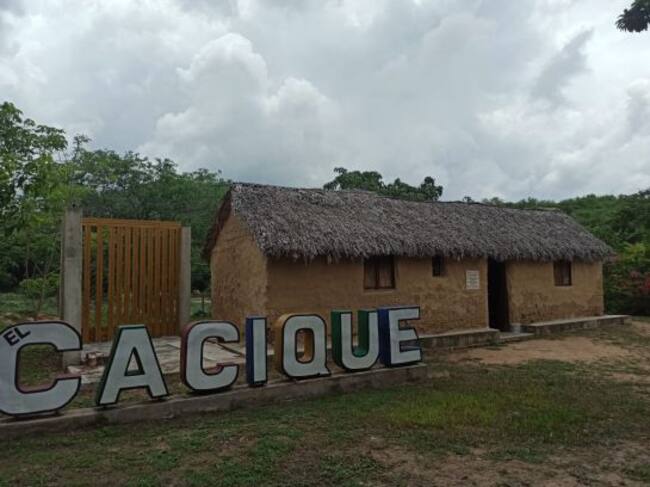 Casa donde vivió Diomedes Diaz su niñez.