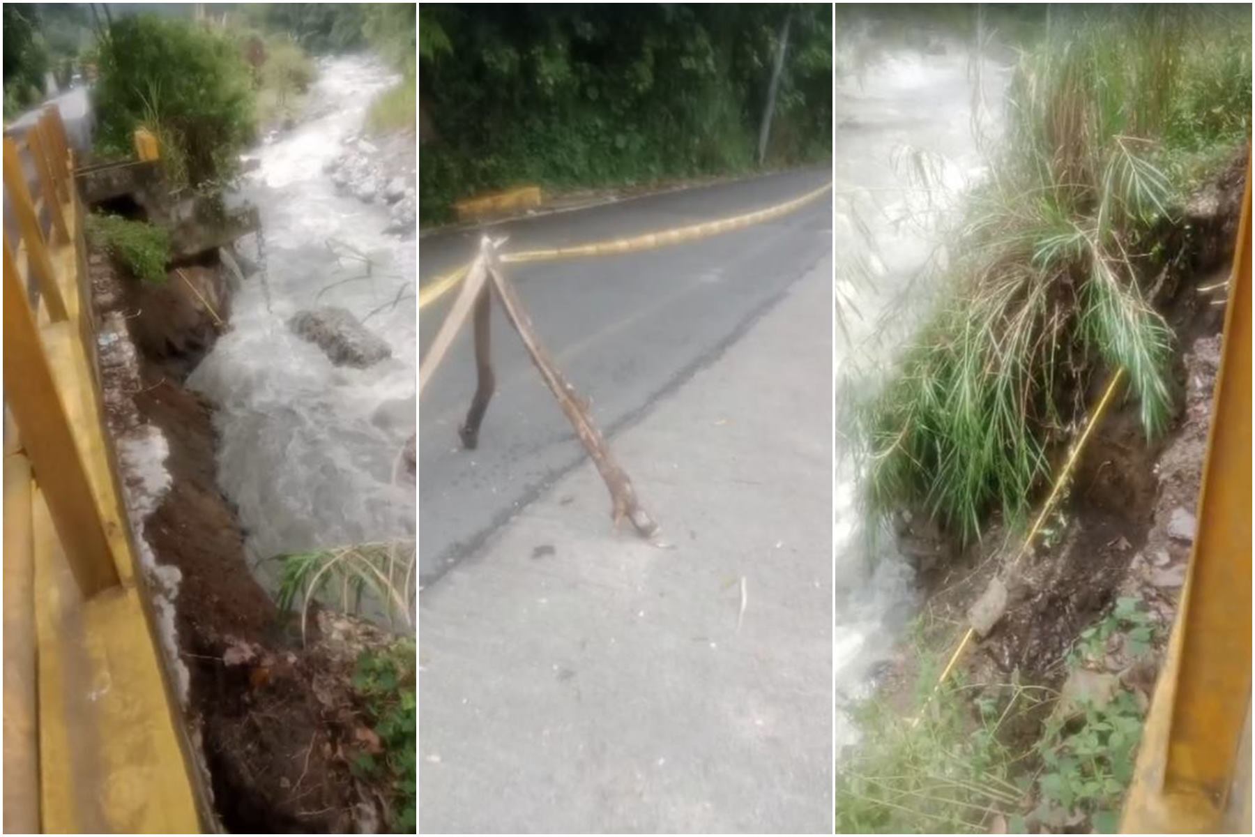 Vía al Cañón del Combeima de Ibagué