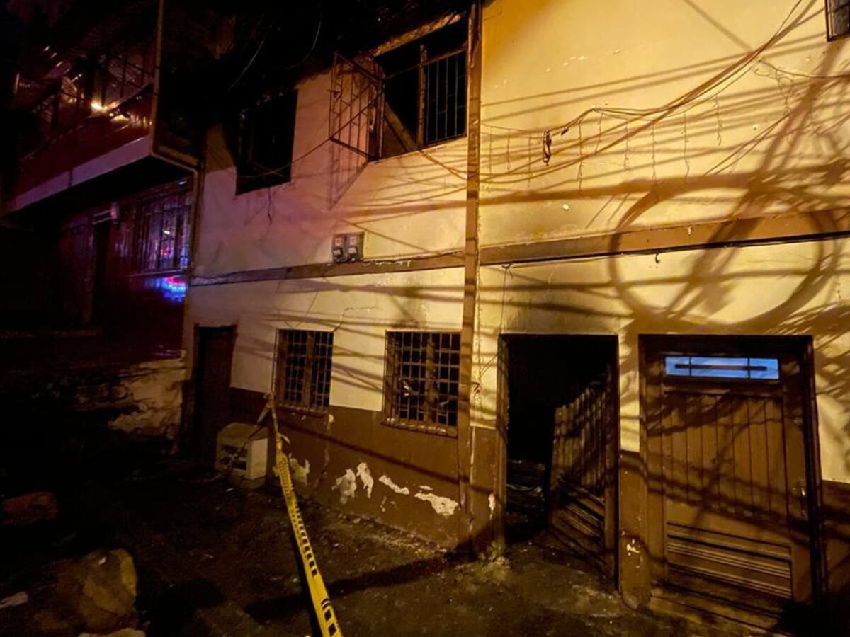 Incendio en una vivienda en Manizales dejó a 4 personas fallecidas