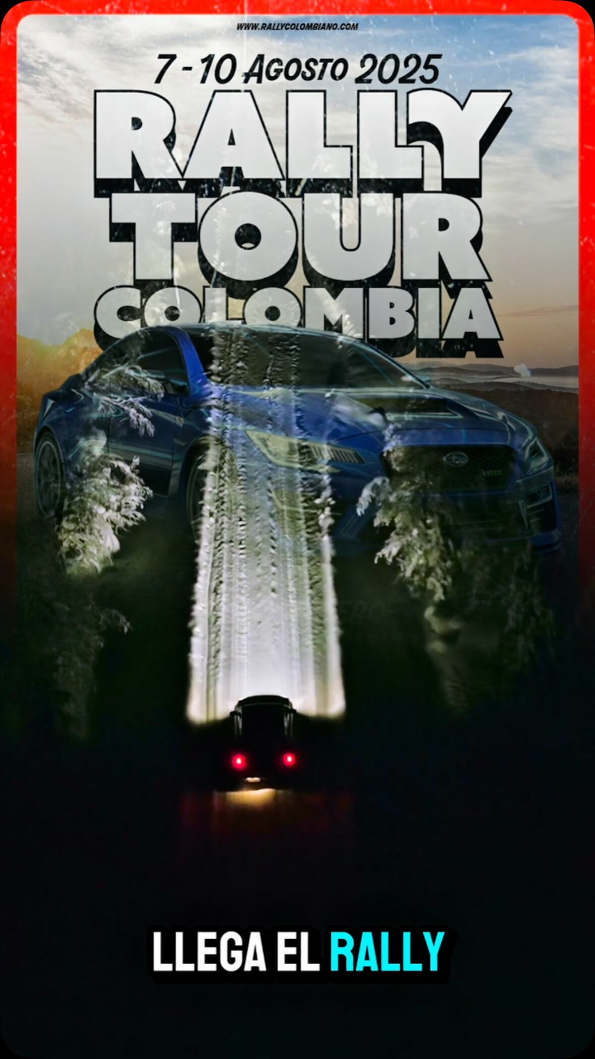 Foto: Instagram Rally colombiano.