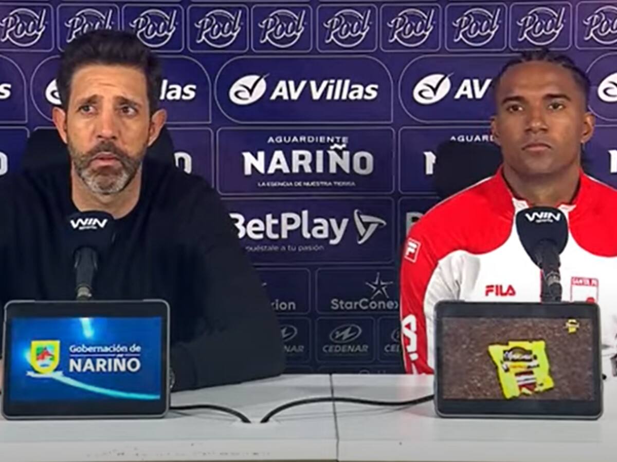 Jorge Bava y la autocrítica tras empate en Pasto: “No era el resultado que veníamos a buscar”