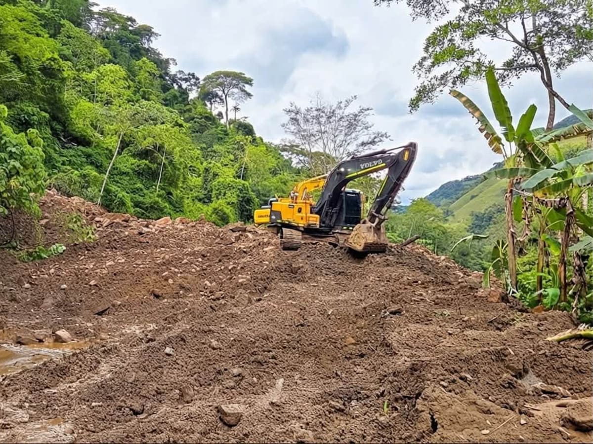 Santa María en alerta por deslizamientos que ponen en riesgo al río Bata