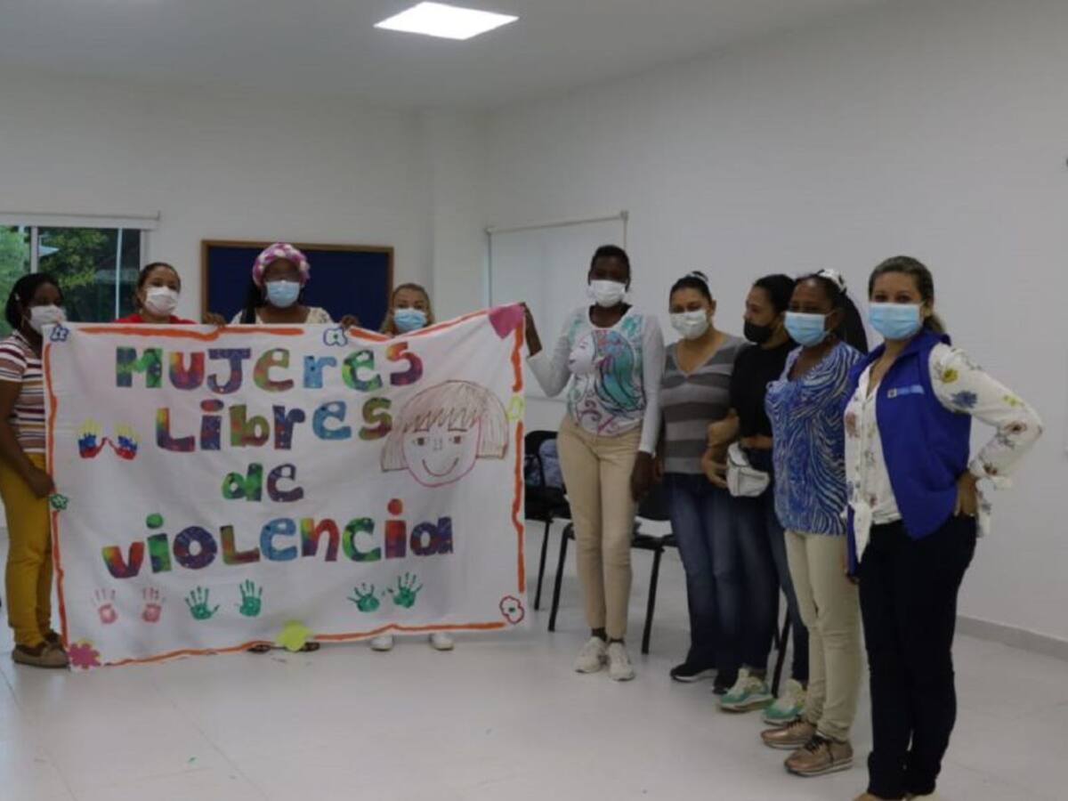Mujeres víctimas en Cartagena alzaron su voz contra la violencia