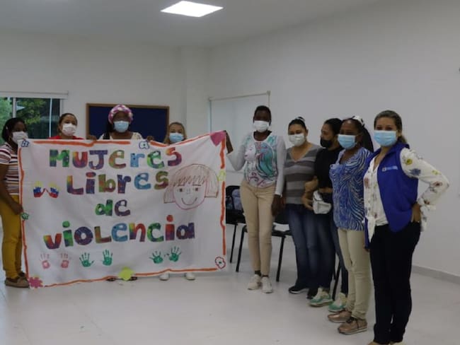 Mujeres víctimas en Cartagena alzaron su voz contra la violencia